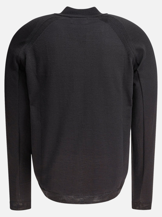 Stone Island Cardigan con zip on PrimaLoft bio 12505032_L Grey 2