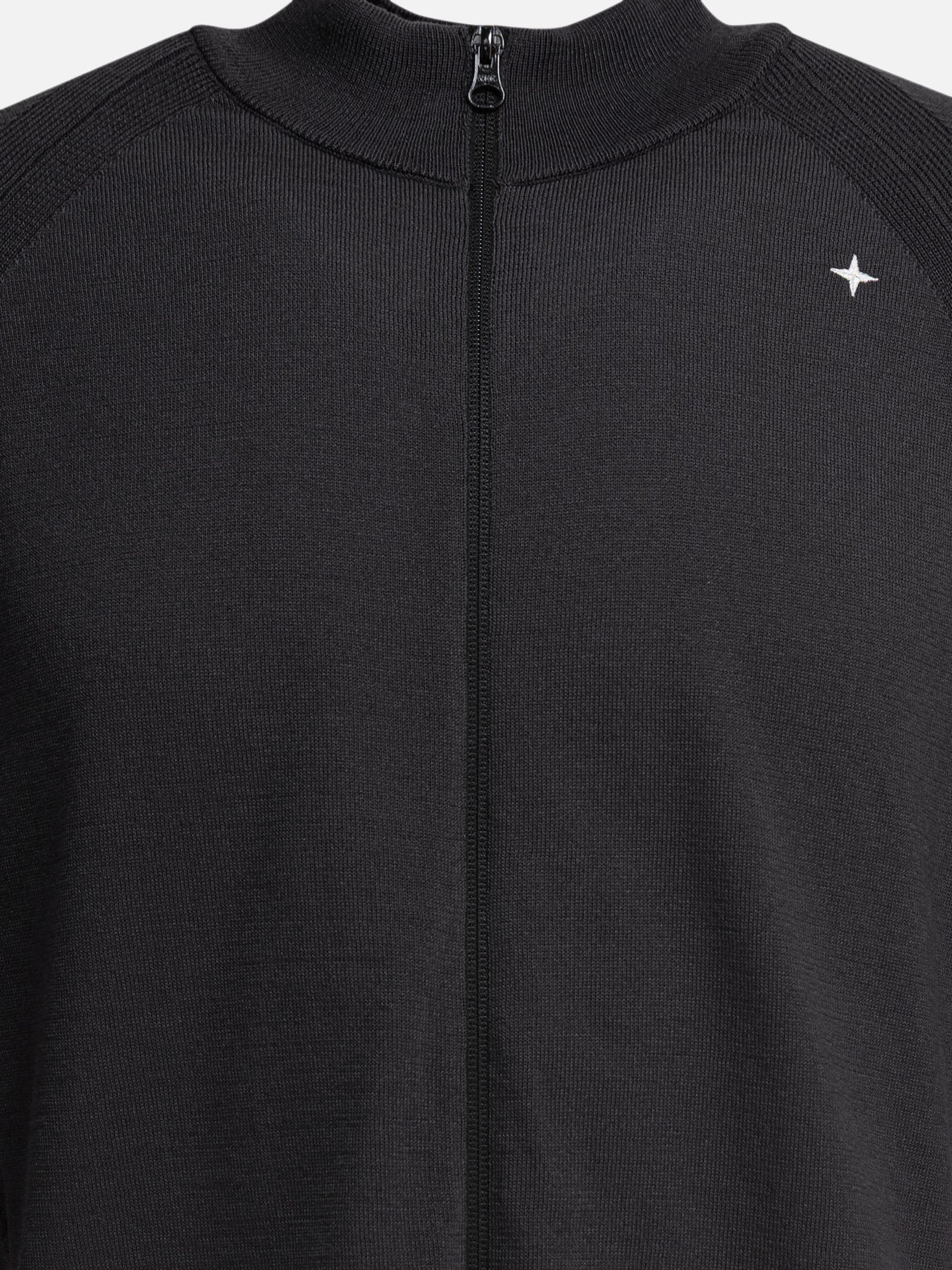 Stone Island Cardigan con zip on PrimaLoft bio 12505032_L Grey thumbnail_3