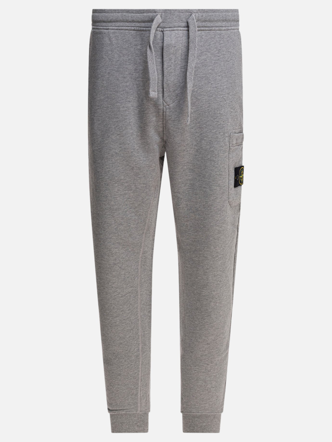 Stone Island Pantaloni jogger in cotone biologico 17142818_M Grey thumbnail_1
