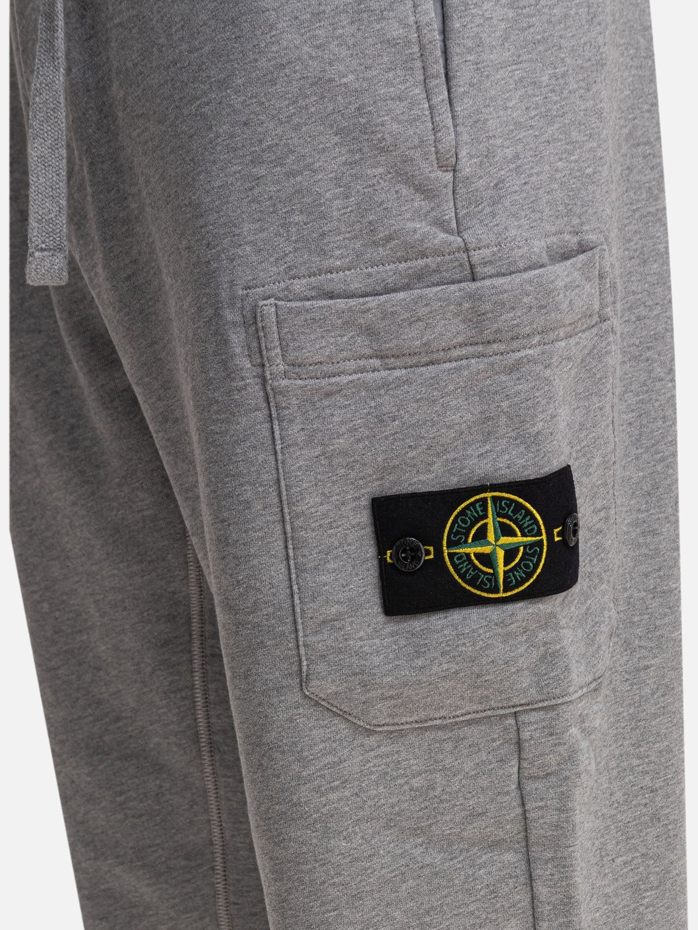 Stone Island Pantaloni jogger in cotone biologico 17142818_M Grey thumbnail_4