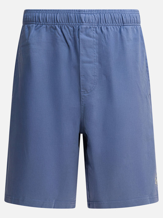 Stüssy Short in jersey di cotone 27560223_L Blue 1