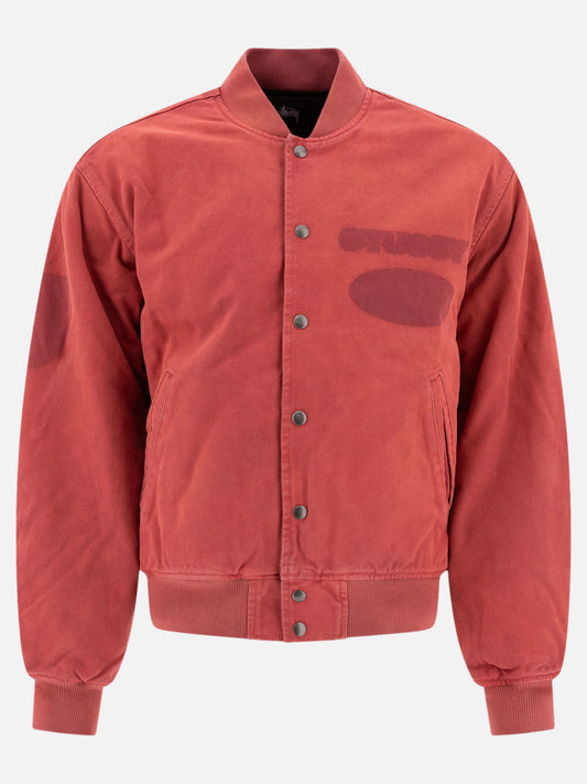 Stüssy Bomber "Stüssy" 15240005_M Red 1