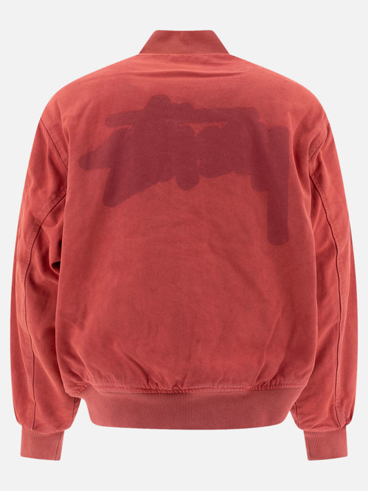 Stüssy Bomber "Stüssy" 15240005_M Red 2