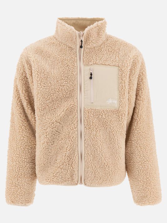 Stüssy Giacca reversibile "Sherpa" 16864776_S Beige 1
