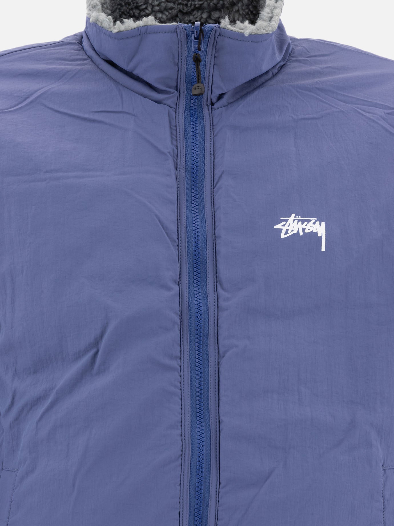 Stüssy Giacca reversibile &quot;Sherpa&quot; 13444495_M Blue thumbnail_6