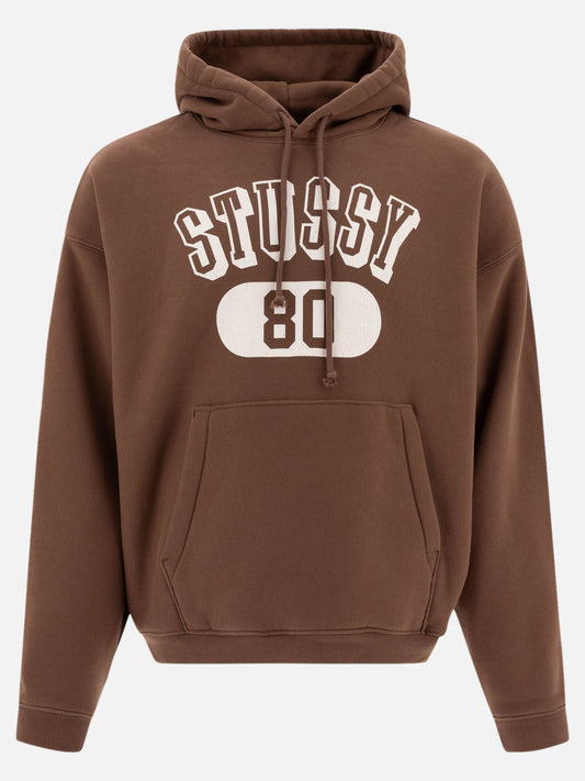 Stüssy "Relaxed 80" hoodie 10770770_S Brown 1