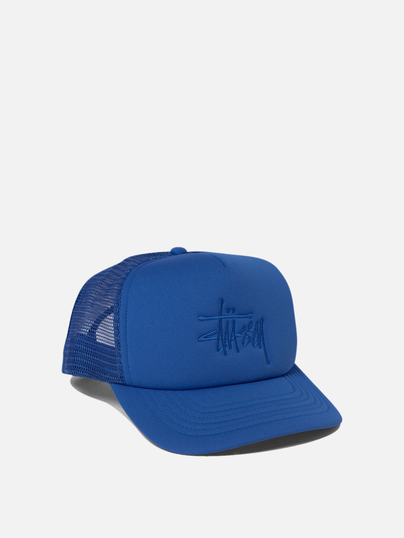 Stüssy "Big Basic" trucker cap Blue