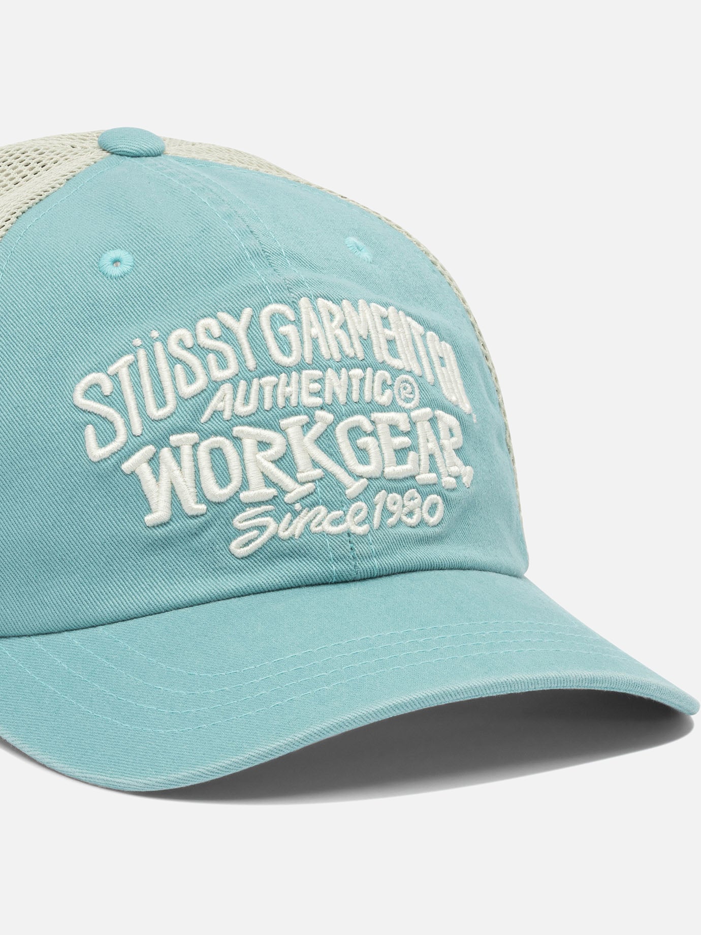 Trucker caps 1311179  Light blue - Stüssy Men | PDP | VIETTI Online Store | Zoom-Modal_4
