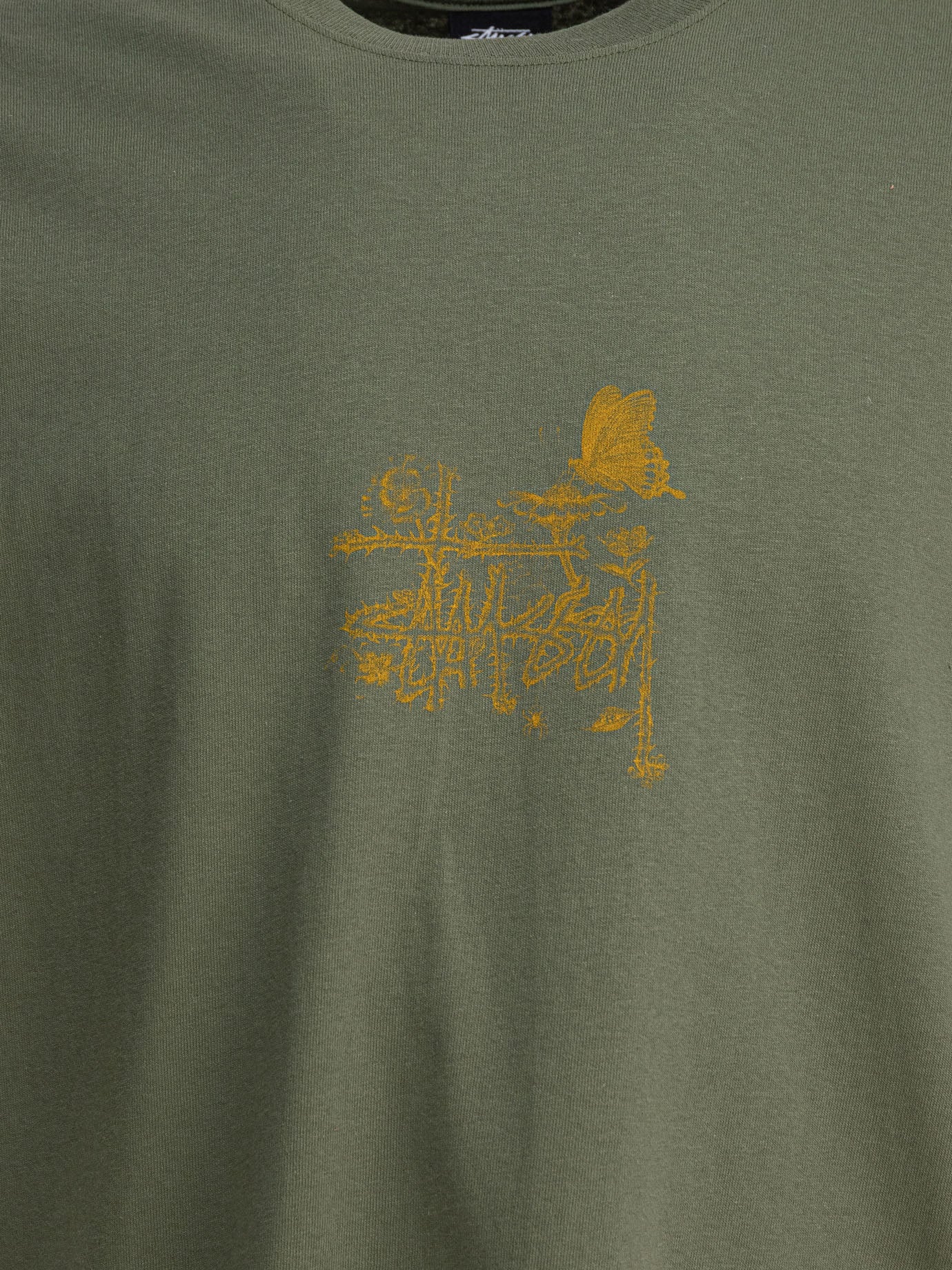 Stüssy "In Bloom" T-shirt Green