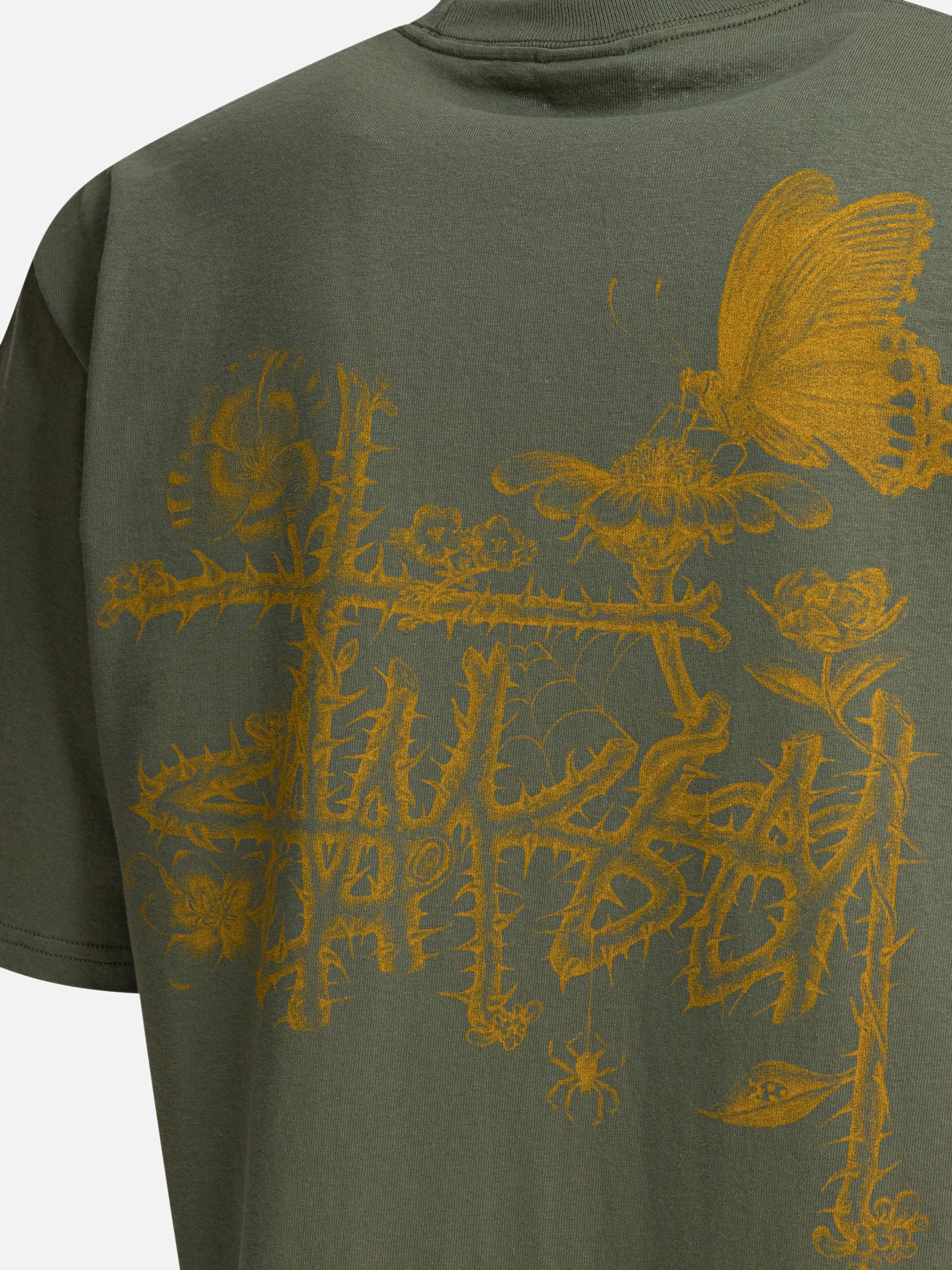 Stüssy "In Bloom" T-shirt Green