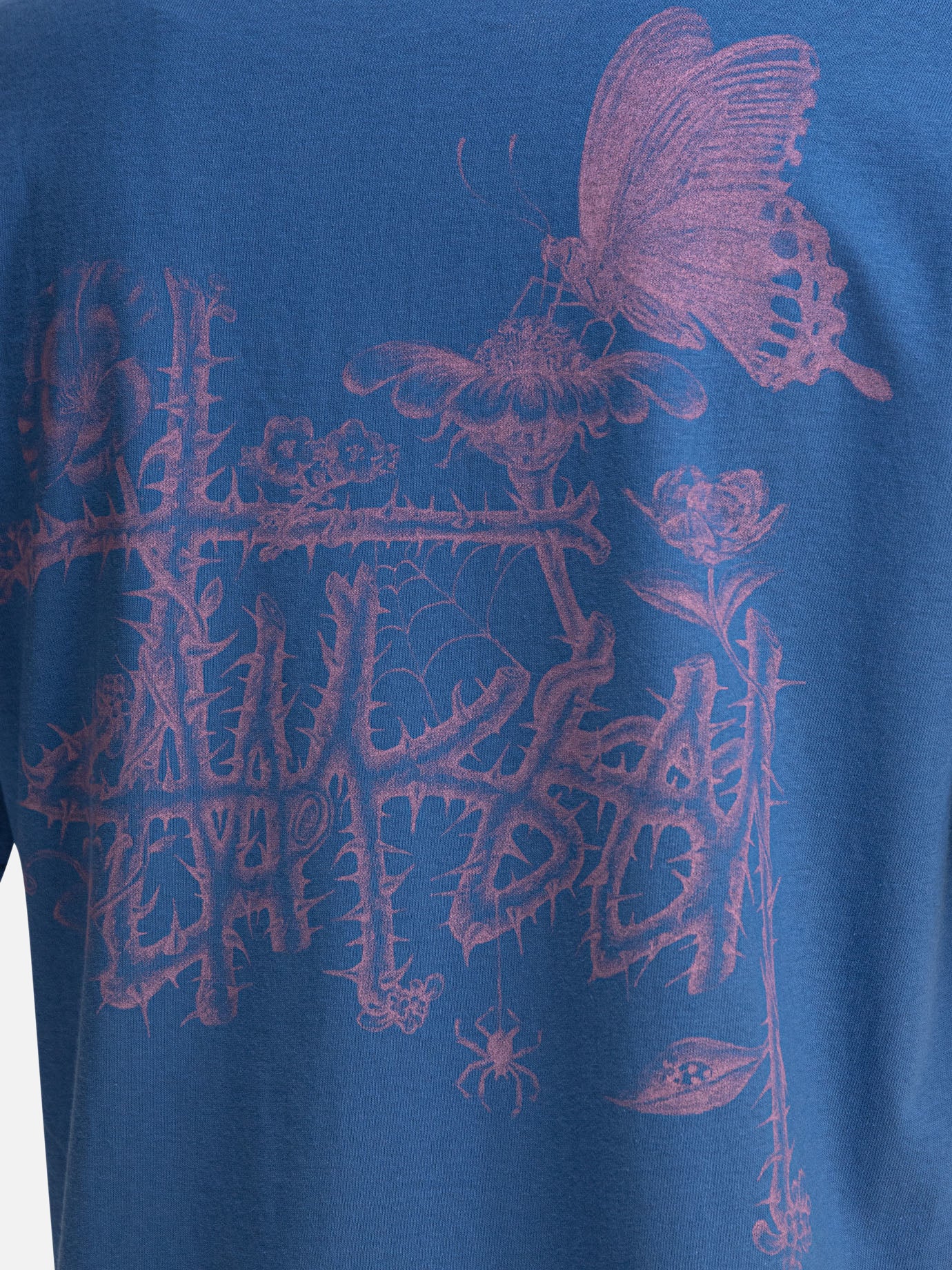 Stüssy "In Bloom" T-shirt Blue