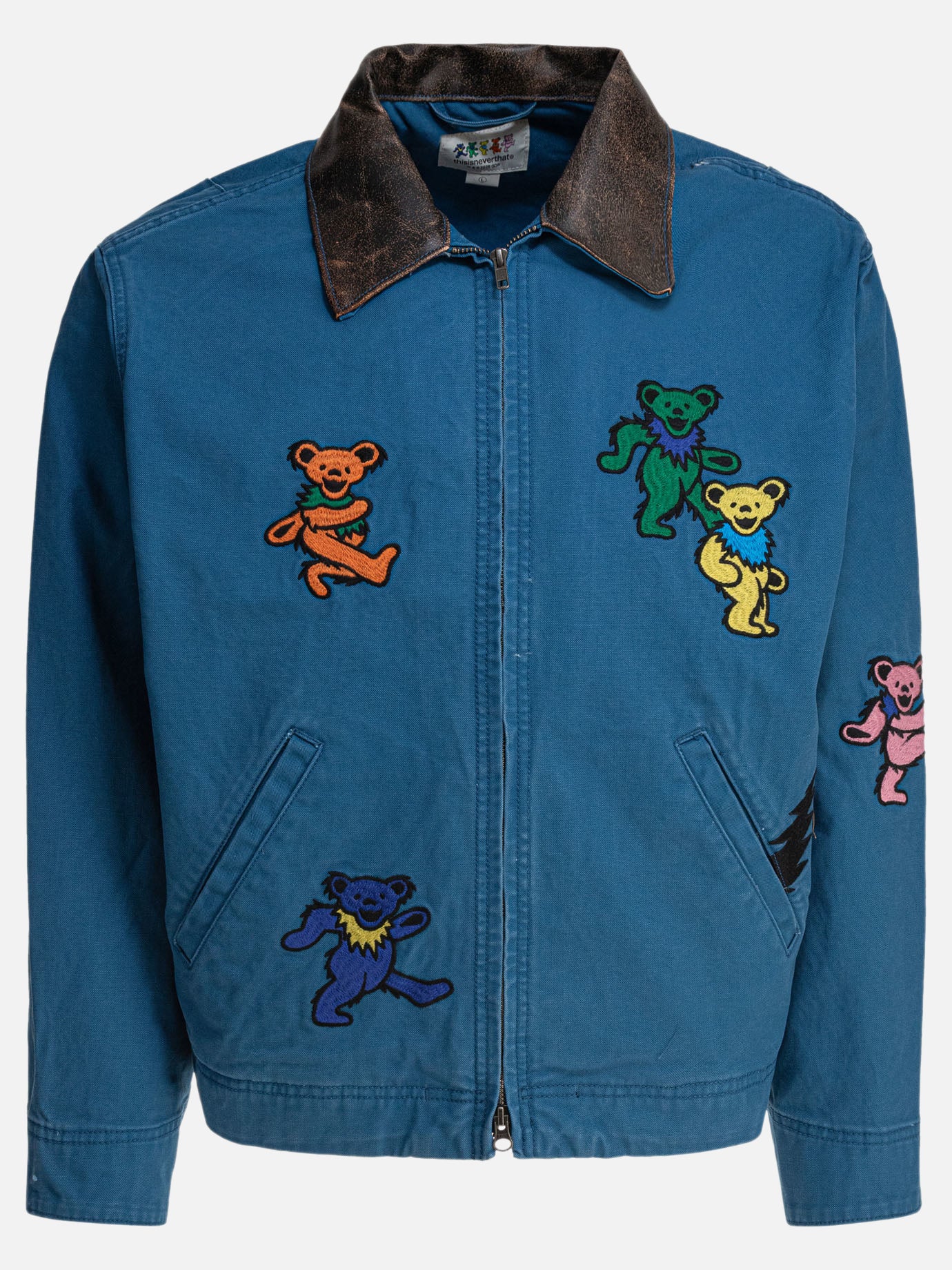 Thisisneverthat® Giacca &quot;GD Dancing Bears&quot; 17705940_S Blue thumbnail_1