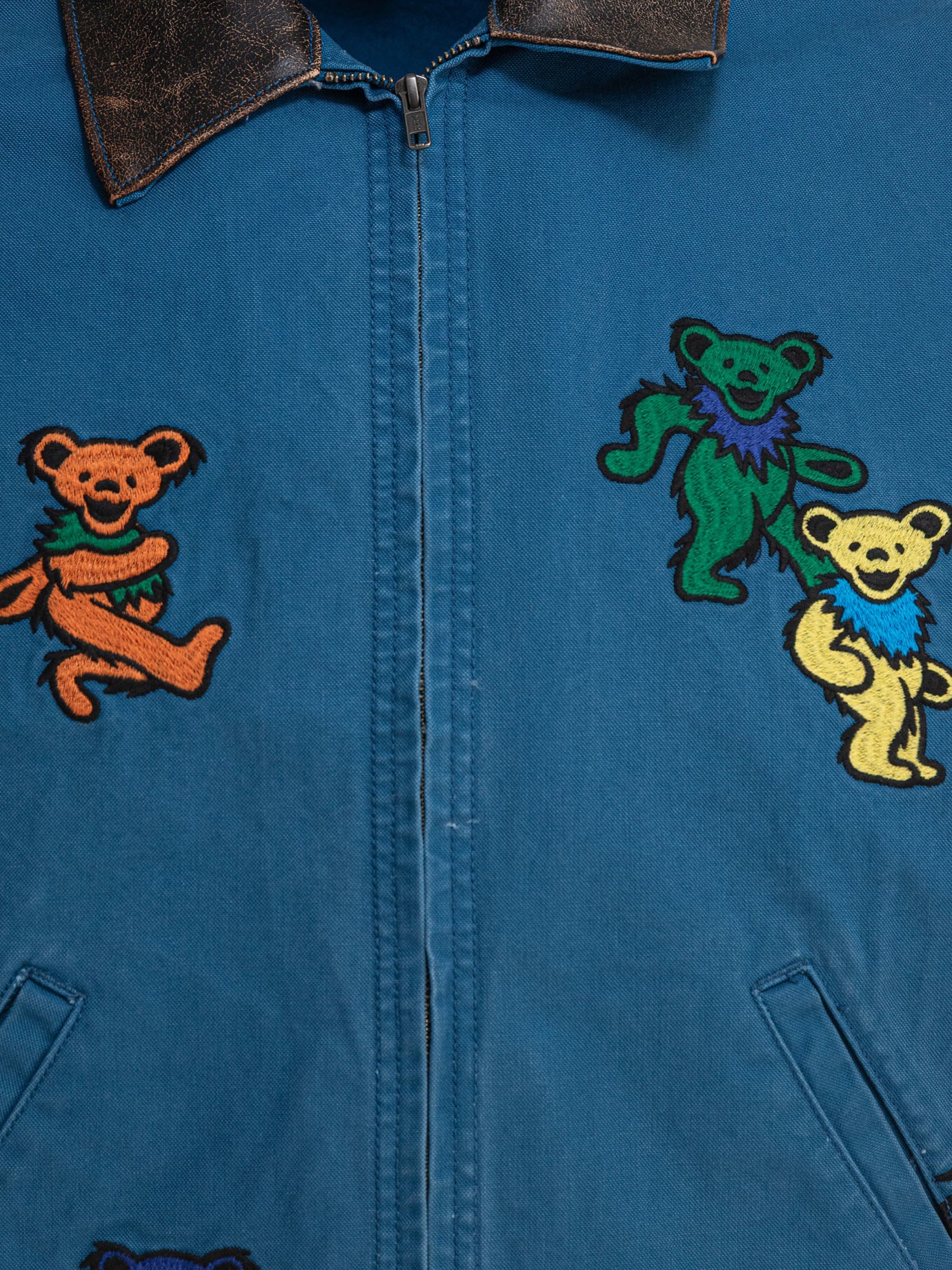 Thisisneverthat® Giacca &quot;GD Dancing Bears&quot; 17705940_S Blue thumbnail_3