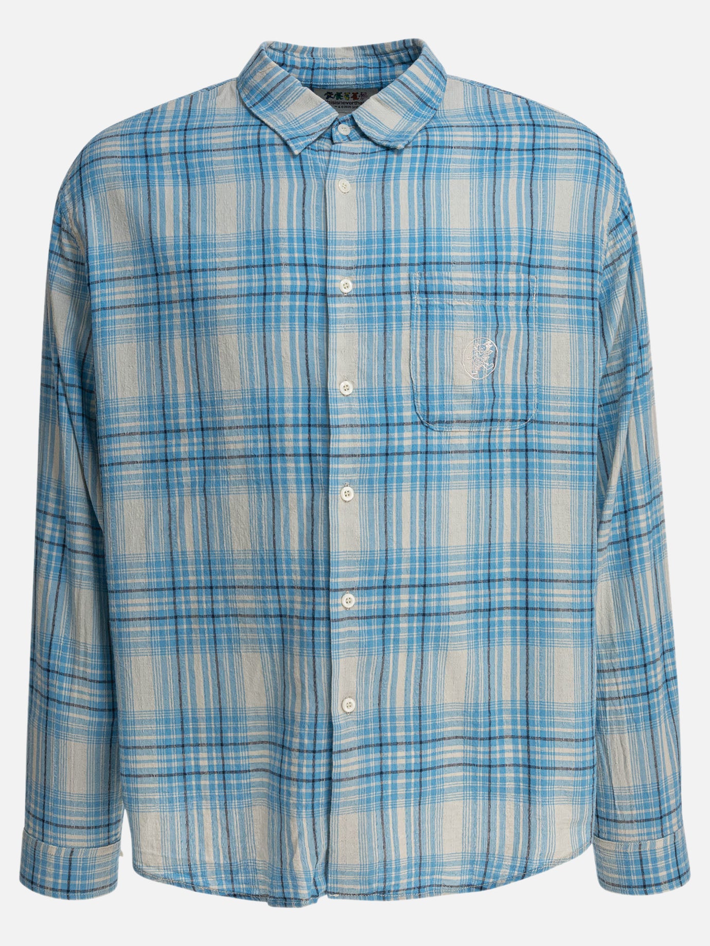 Camicie casual Check  Azzurro - Thisisneverthat® Uomo | PDP | VIETTI Online Store | Zoom-Modal
