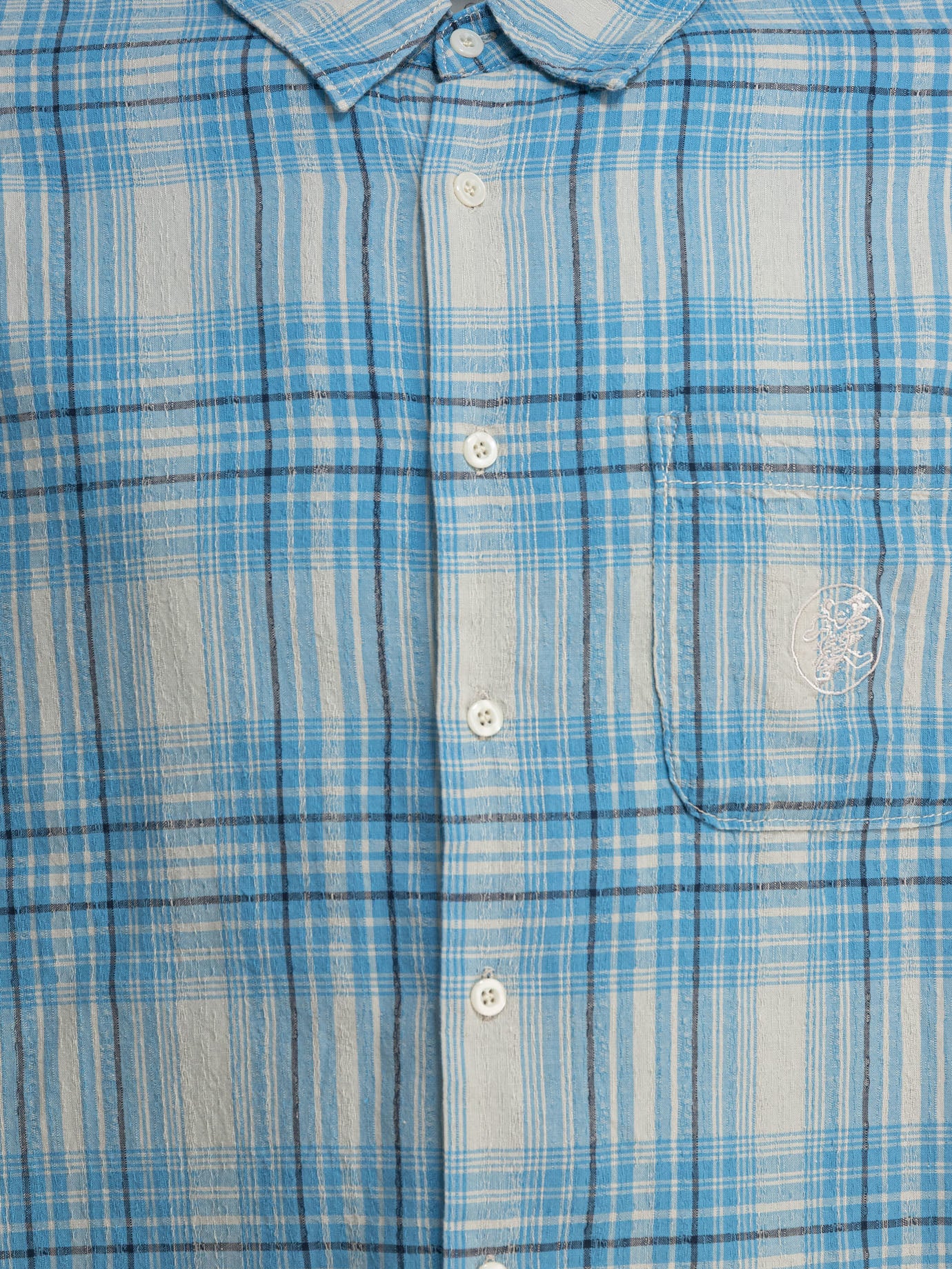 Camicie casual Check  Azzurro - Thisisneverthat® Uomo | PDP | VIETTI Online Store | Zoom-Modal_3
