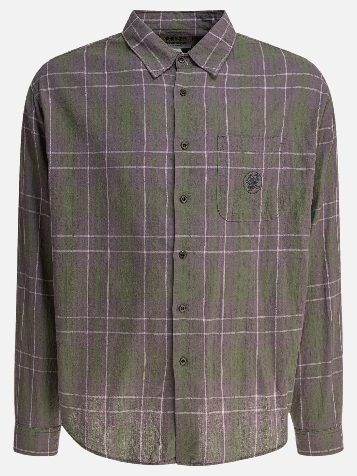Thisisneverthat® Camicia check 12597317_S Green thumbnail_1