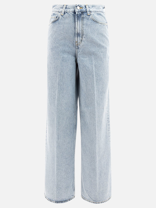 Toteme Jeans a gamba larga 16614021_25/32 Light blue 1
