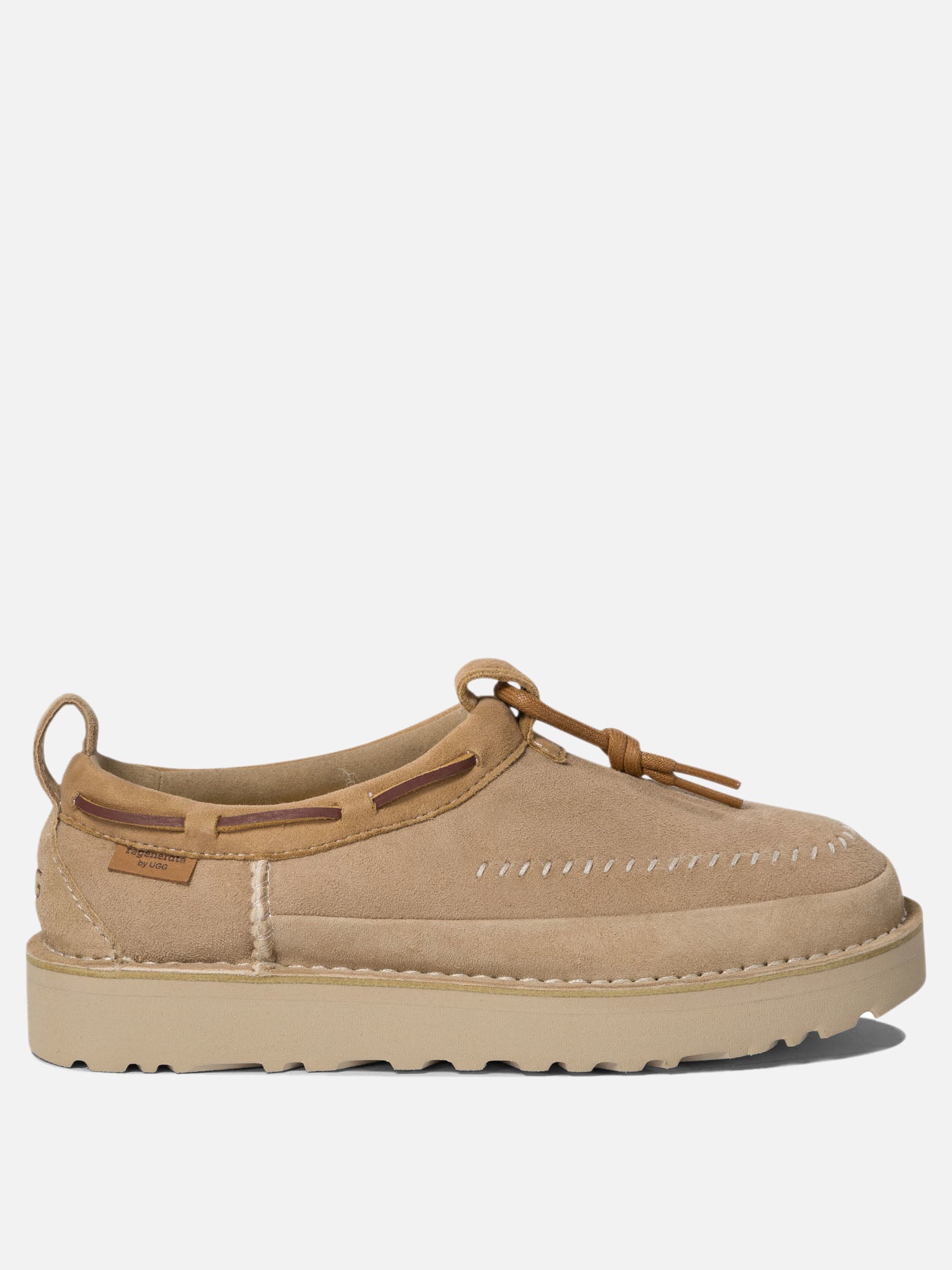 Slipper 100% suede - 100% rubber  Beige - Ugg Donna | PDP | VIETTI Online Store | Zoom-Modal
