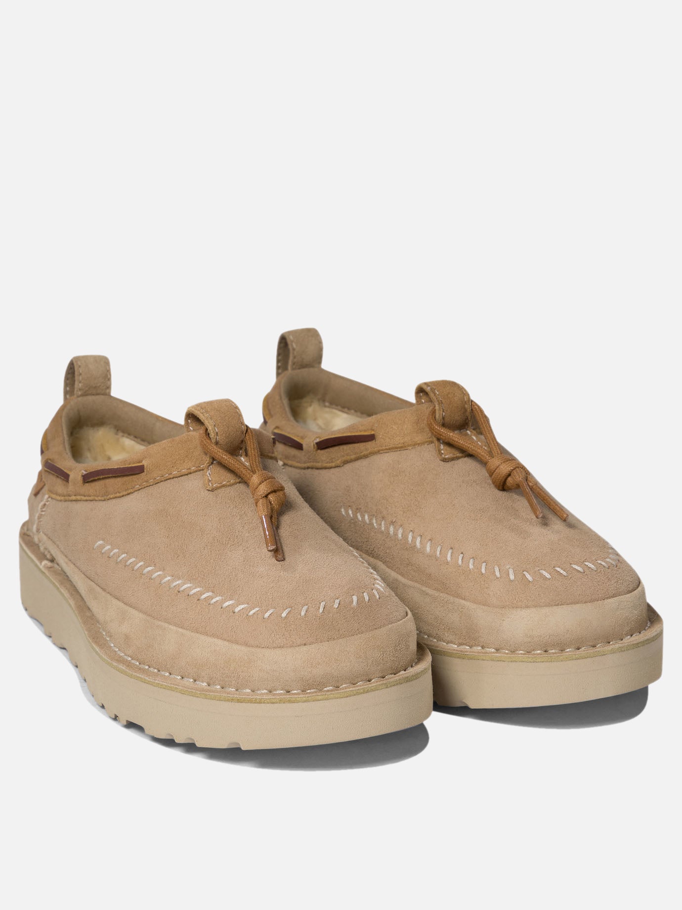 Slipper 100% suede - 100% rubber  Beige - Ugg Donna | PDP | VIETTI Online Store | Zoom-Modal_2

