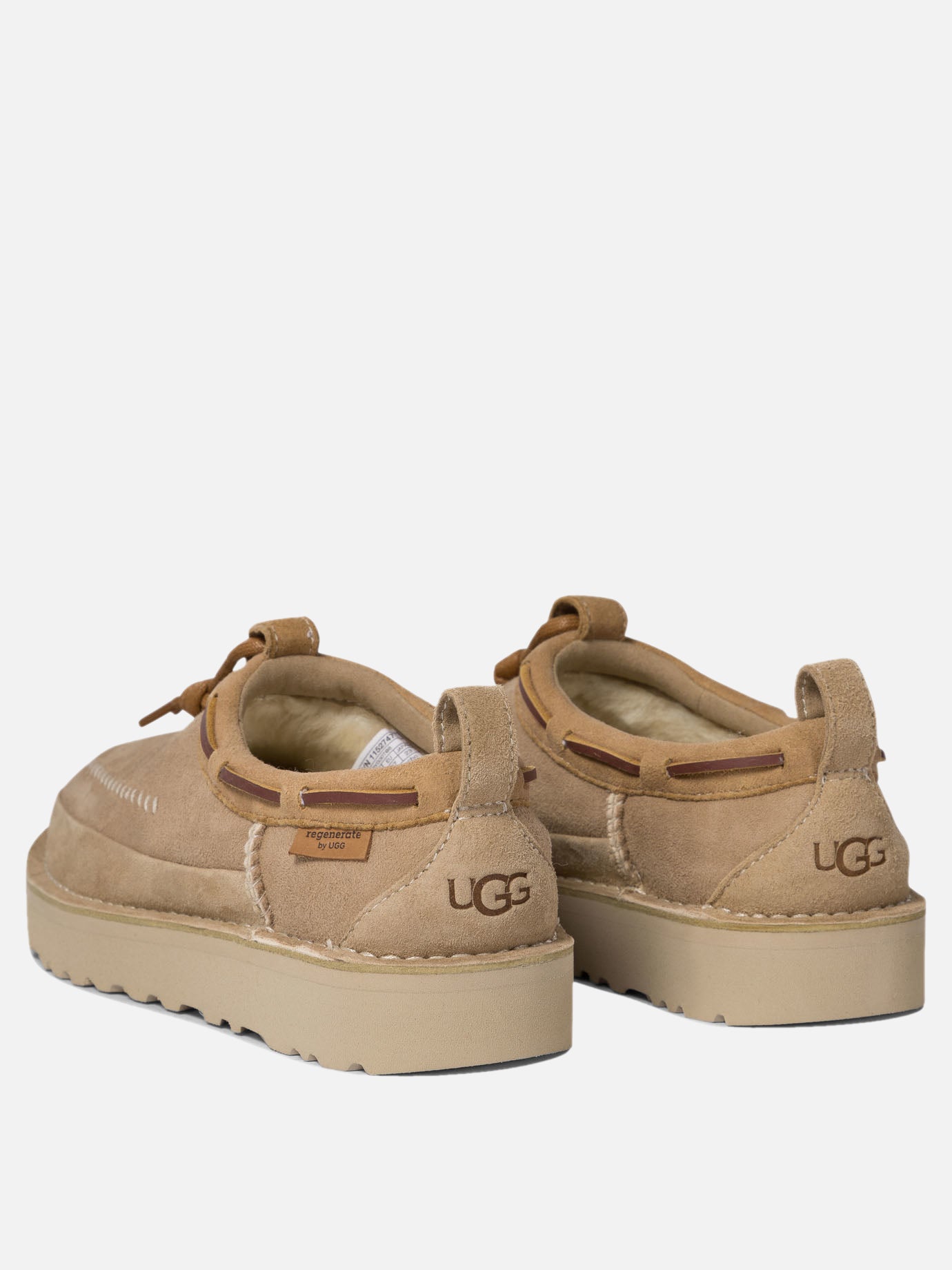 Slipper 100% suede - 100% rubber  Beige - Ugg Donna | PDP | VIETTI Online Store | thumbnail_4