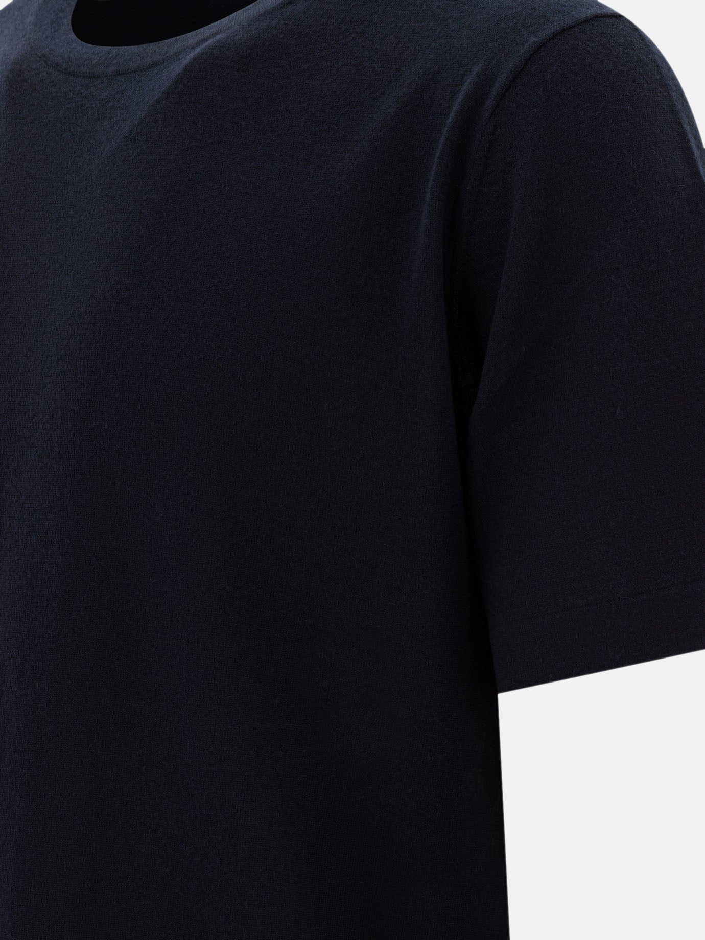 T-shirt girocollo Solid colour  Blu - Vince Uomo | PDP | VIETTI Online Store | thumbnail_4