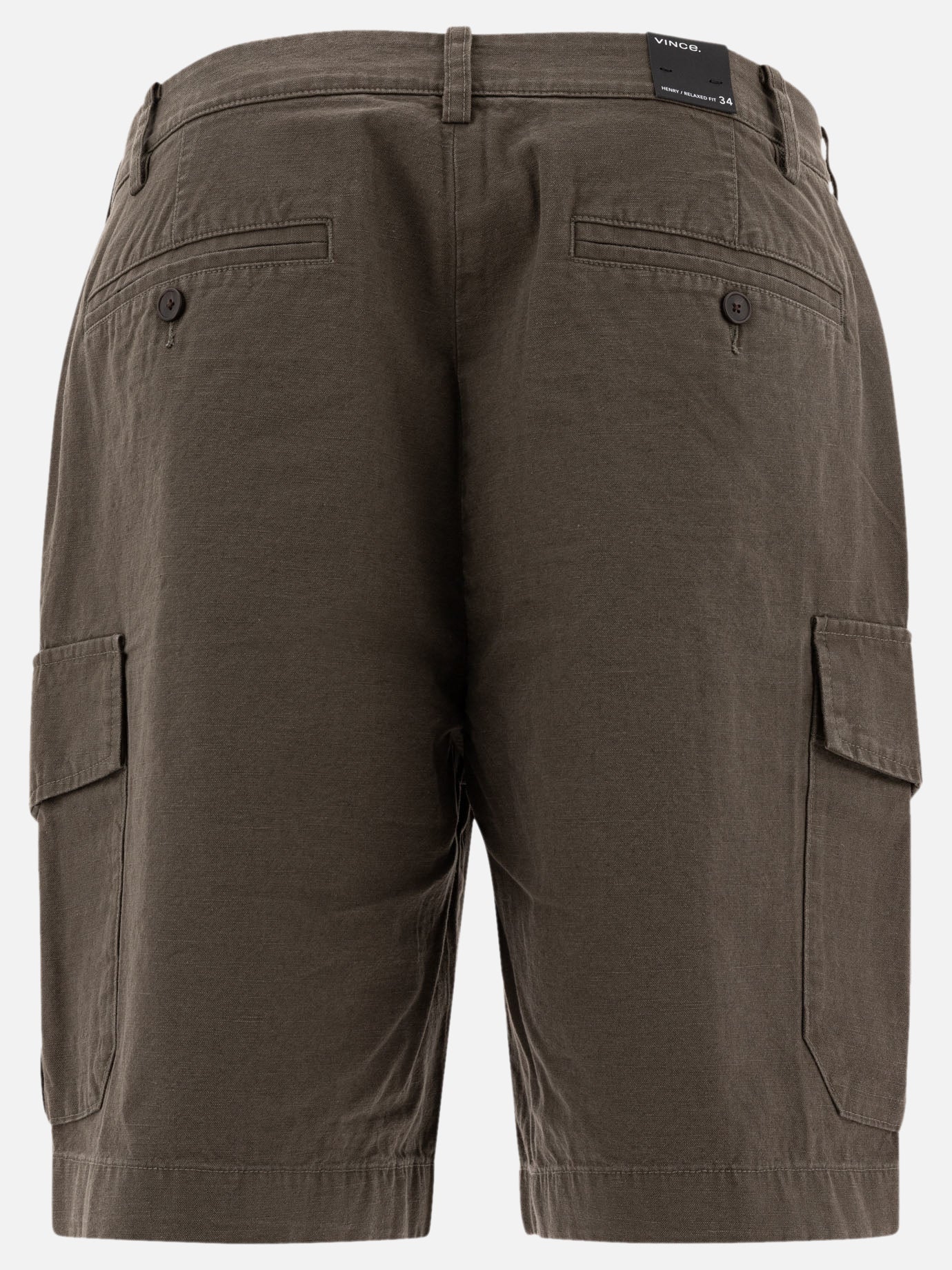 Short cargo Solid colour  Verde - Vince Uomo | PDP | VIETTI Online Store | Zoom-Modal_2
