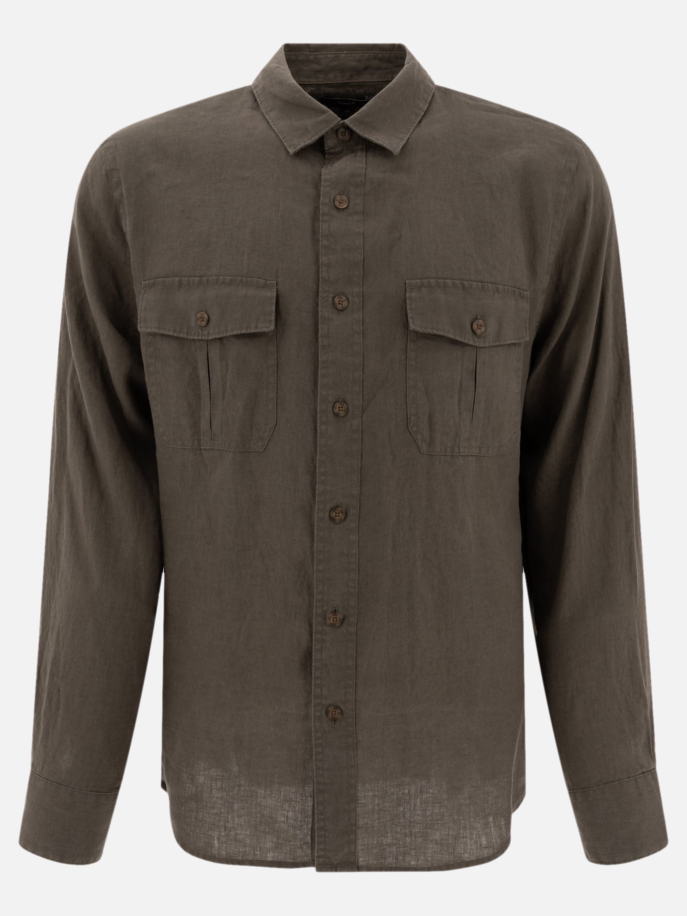 Vince Camicia &quot;Utility&quot; in lino 17502987_M Green thumbnail_1