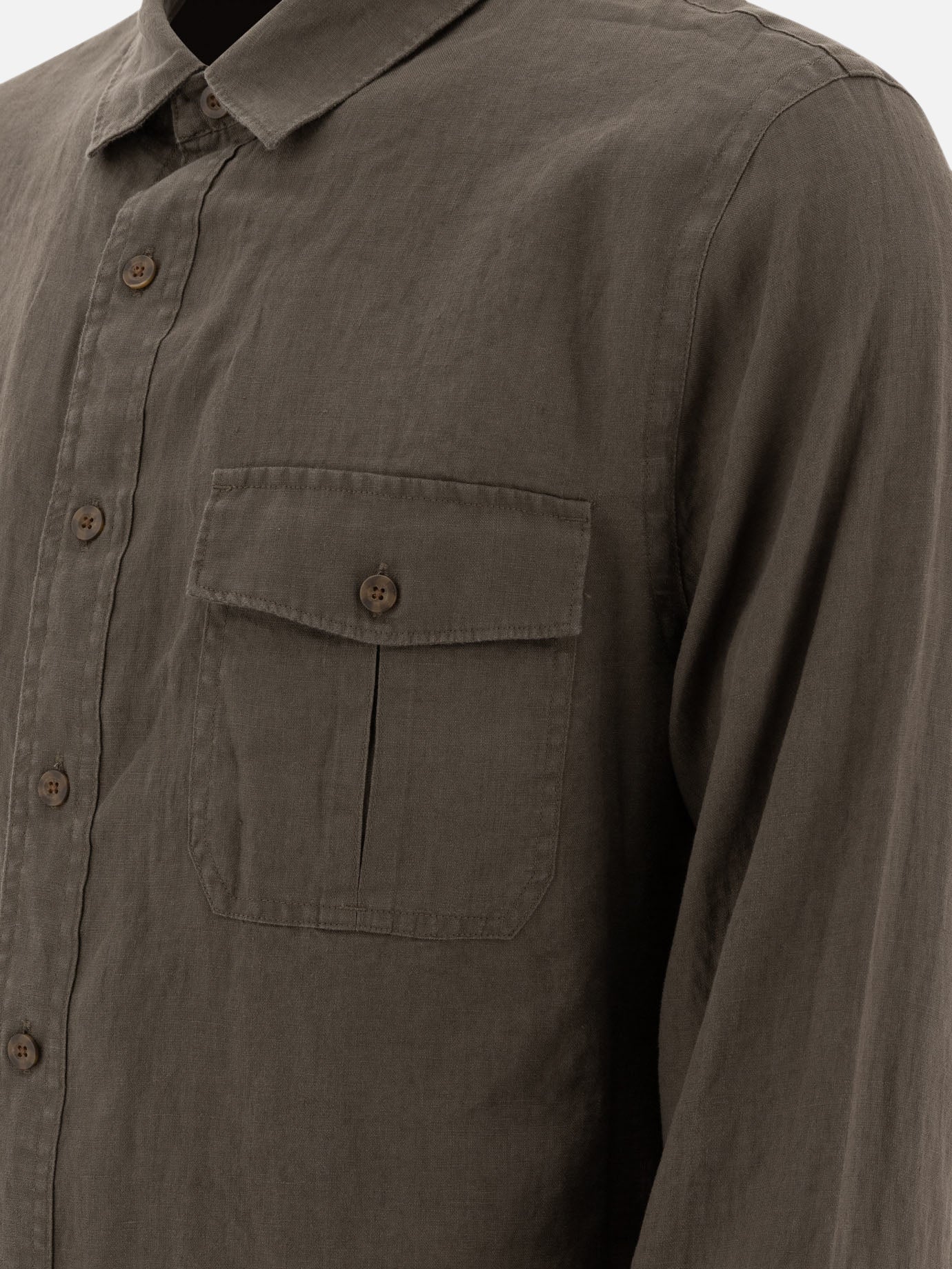 Vince Camicia &quot;Utility&quot; in lino 17502987_M Green thumbnail_4