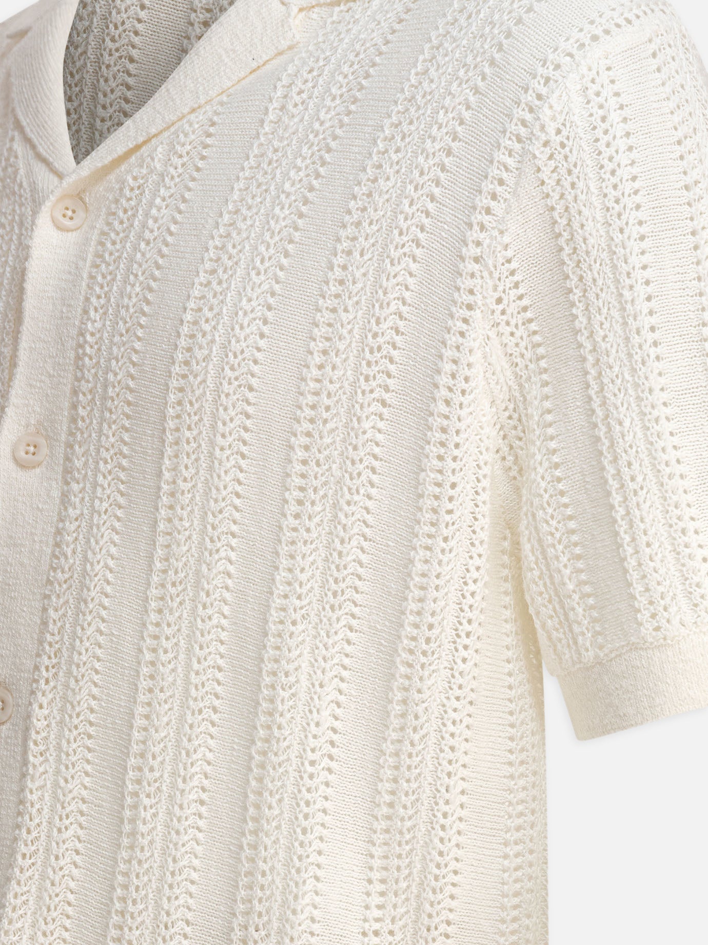 Casual shirts Solid colour  White - Vince Men | PDP | VIETTI Online Store | Zoom-Modal_4

