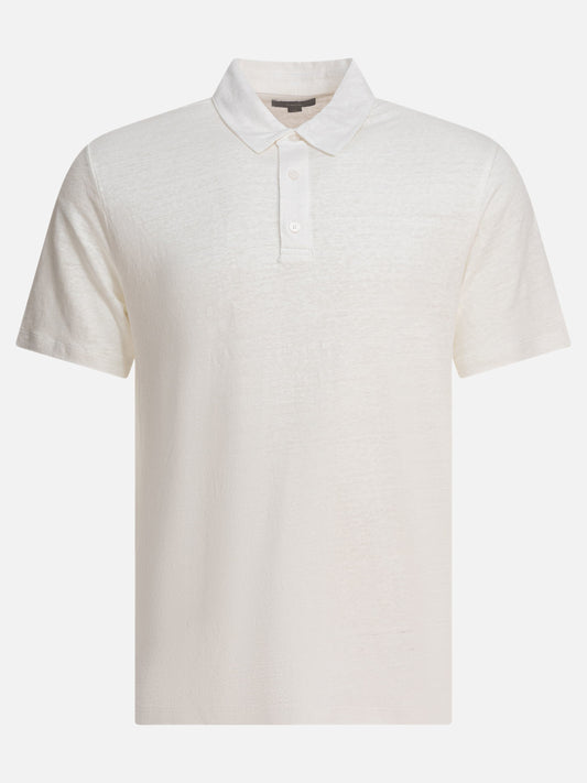 Vince Polo in lino 18804855_M White 1