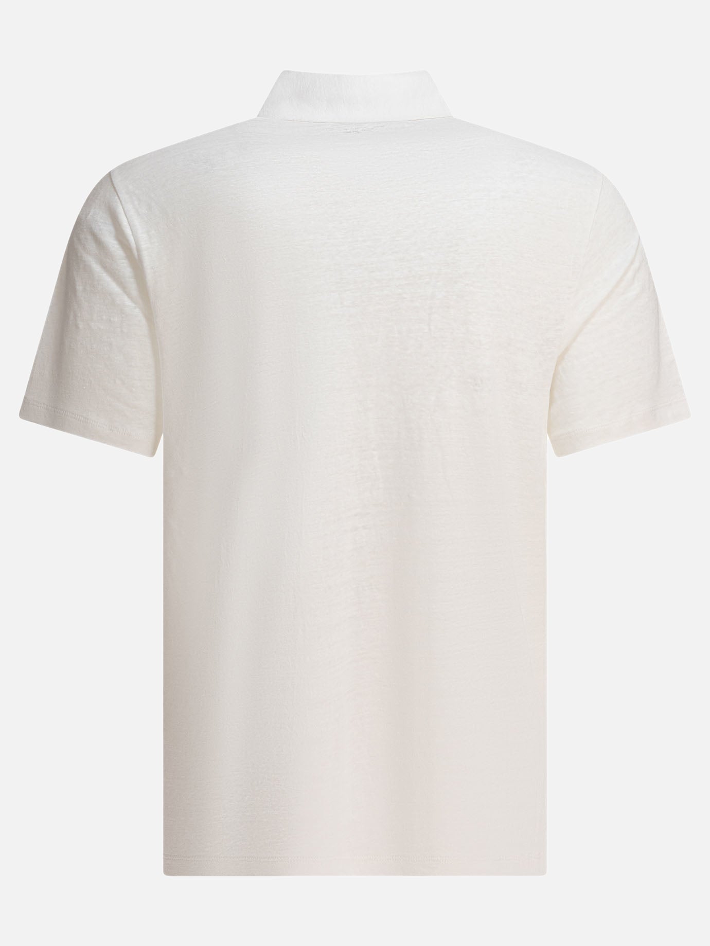Polo con bottoni Solid colour  Bianco - Vince Uomo | PDP | VIETTI Online Store | Zoom-Modal_2
