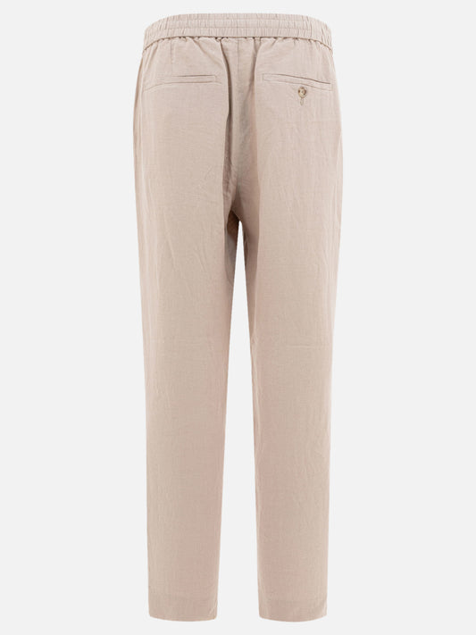 Pantaloni casual Solid colour  Beige - Vince Uomo | PDP | VIETTI Online Store | 2
