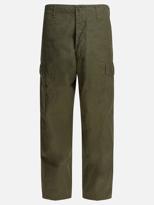 Pantaloni cargo & parachute Solid colour  Verde - Buzz Rickson's Uomo | PLP | VIETTI Online Store 
