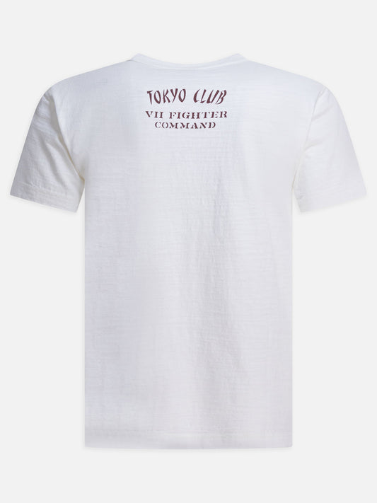 T-shirt girocollo Print  Bianco - Buzz Rickson's Uomo | PLP | VIETTI Online Store | 2
