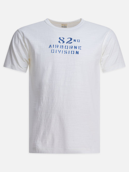 T-shirt girocollo Print  Bianco - Buzz Rickson's Uomo | PLP | VIETTI Online Store 

