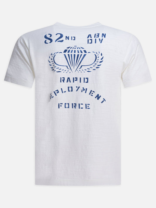 T-shirt girocollo Print  Bianco - Buzz Rickson's Uomo | PLP | VIETTI Online Store | 2
