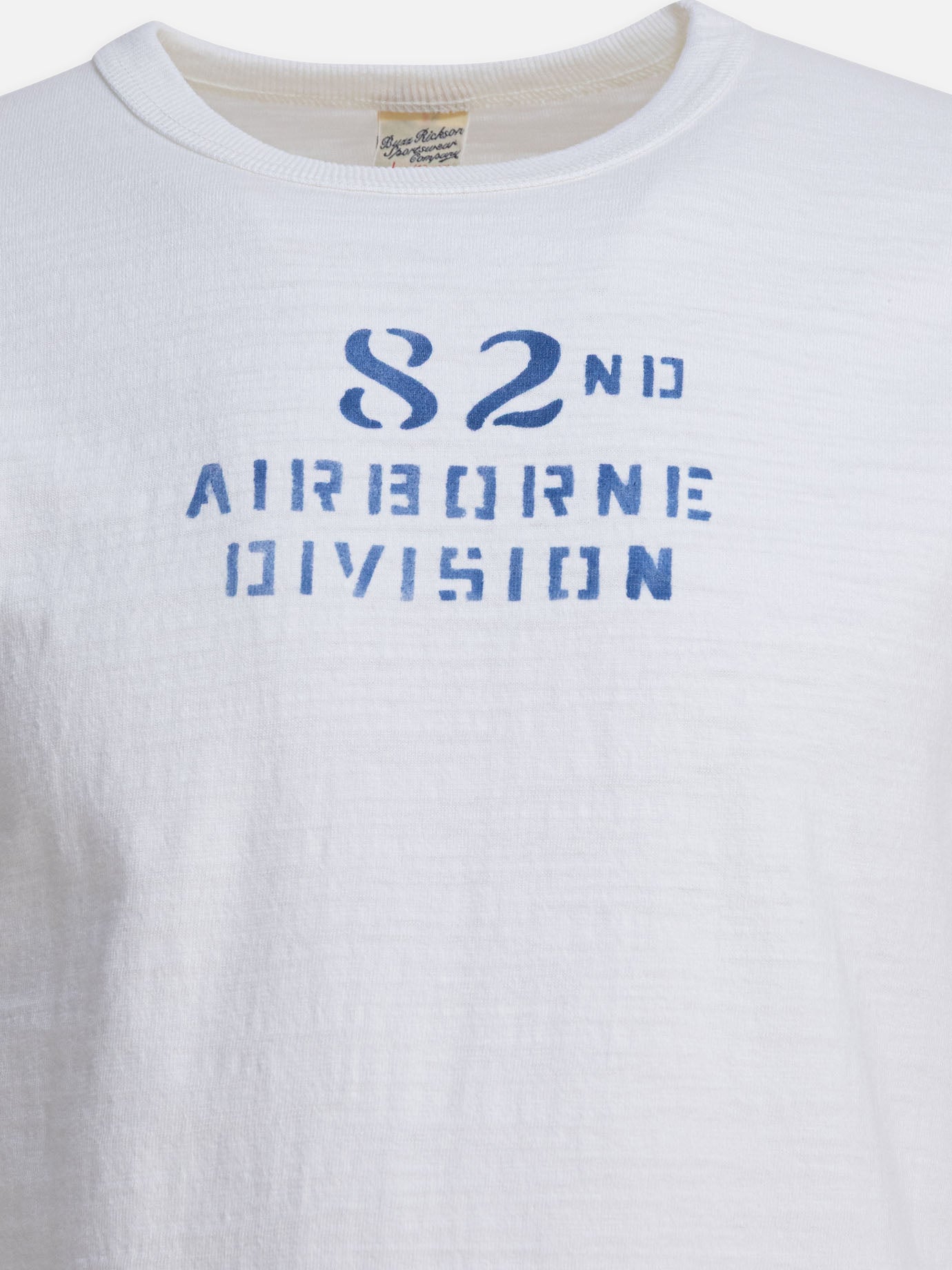 T-shirt girocollo Print  Bianco - Buzz Rickson's Uomo | PDP | VIETTI Online Store | Zoom-Modal_3
