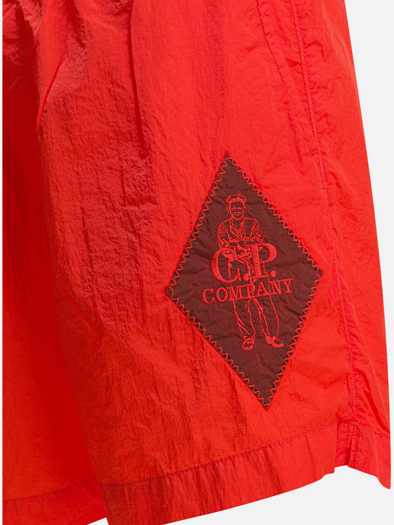 Short da mare Logo  Rosso - C.P. Company Uomo | PDP | VIETTI Online Store | Zoom-Modal_4
