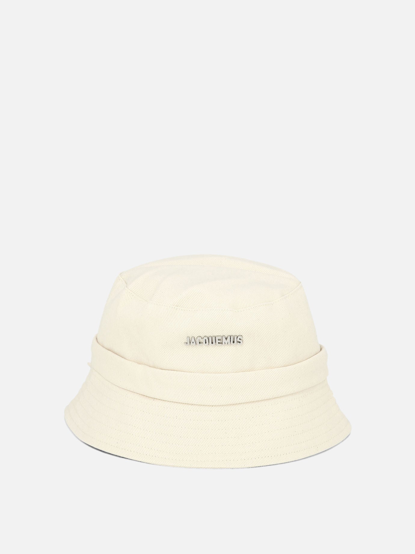 Bucket hats Logo  White - Jacquemus Men | PDP | VIETTI Online Store | Zoom-Modal
