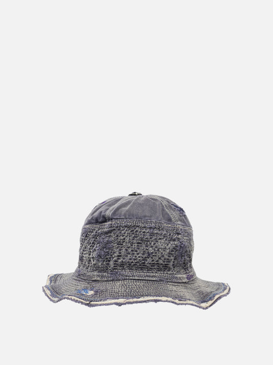 KAPITAL Cappello bucket "The Old Man and the Sea" 24935407_UNI Blue 1