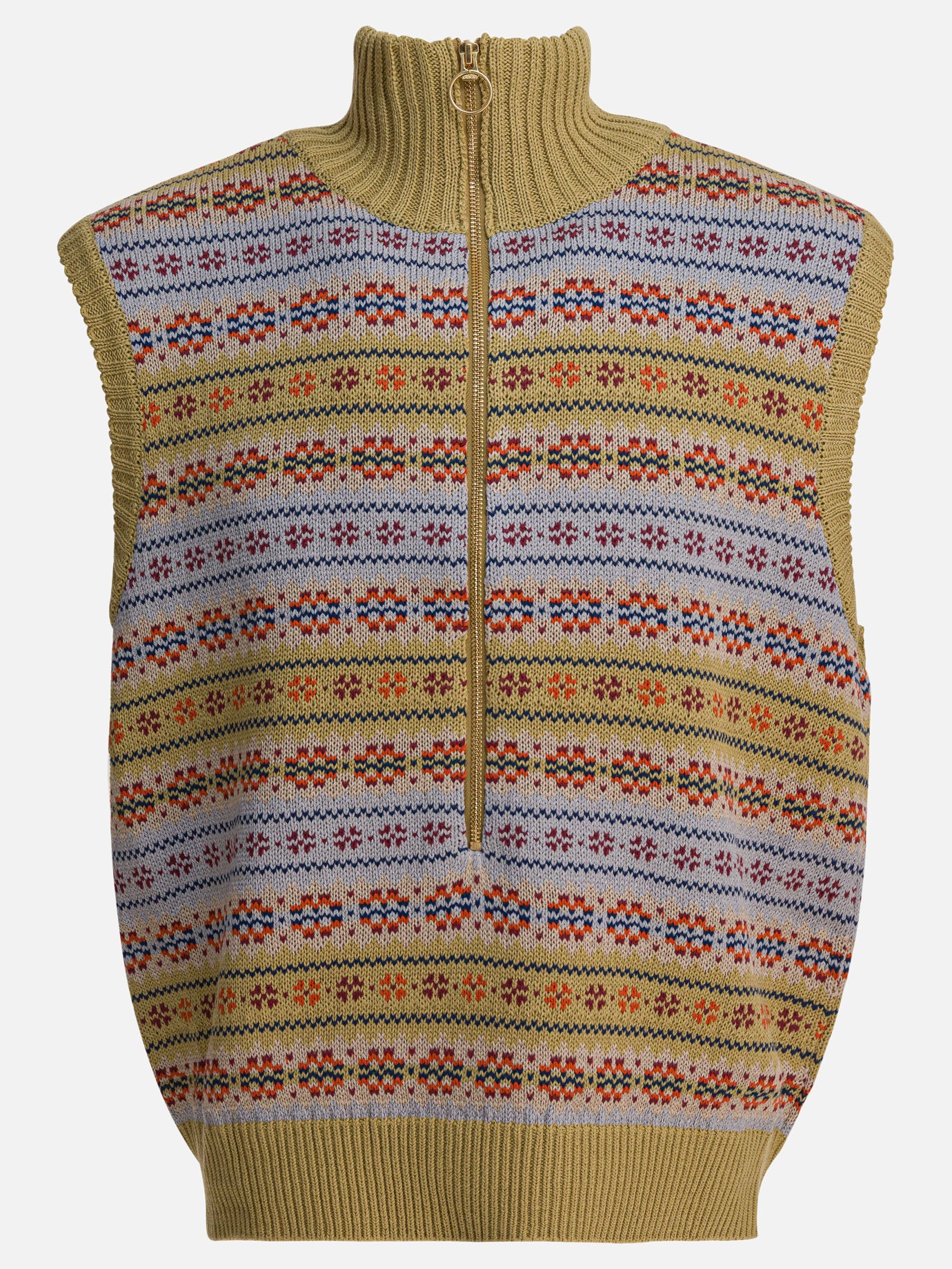 Gilet Embroidered  Beige - KAPITAL Uomo | PDP | VIETTI Online Store | thumbnail