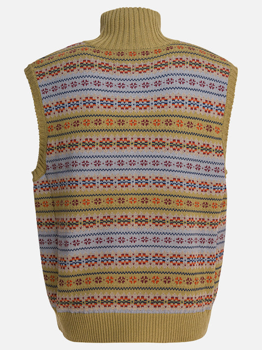 Gilet Embroidered  Beige - KAPITAL Uomo | PLP | VIETTI Online Store | 2
