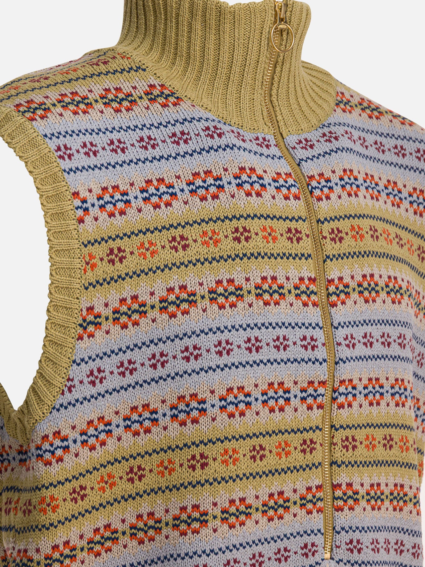 Gilet Embroidered  Beige - KAPITAL Uomo | PDP | VIETTI Online Store | thumbnail_4