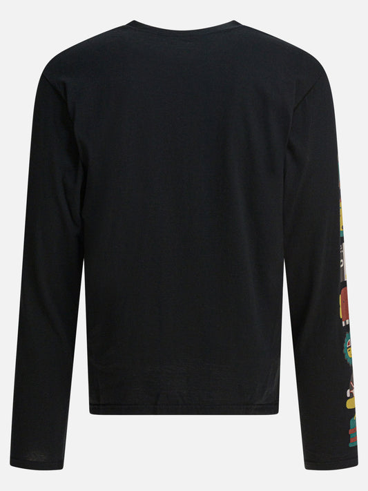 Crewneck t-shirts Print  Black - KAPITAL Men | PLP | VIETTI Online Store | 2
