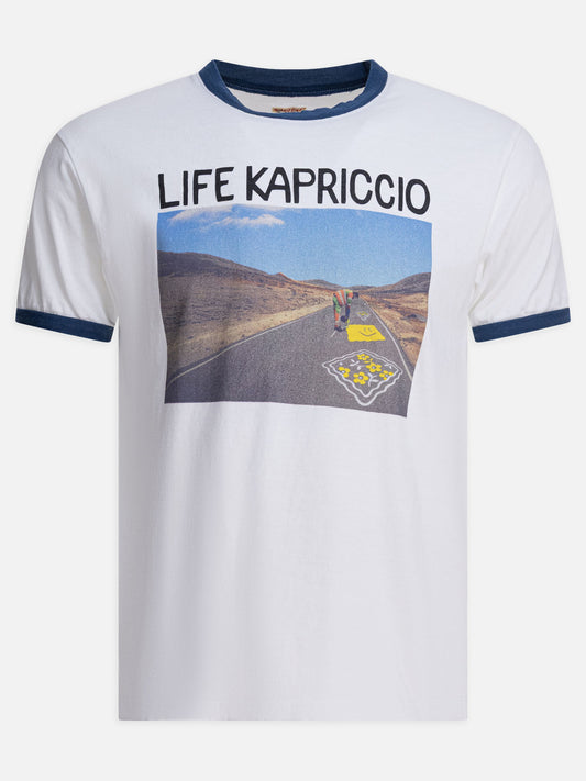 Crewneck t-shirts Print  White - KAPITAL Men | PLP | VIETTI Online Store 
