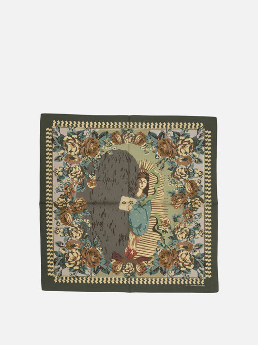 KAPITAL Foulard "Amaterasu" 25220873_UNI Green 1