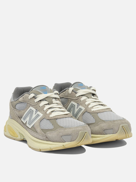 Sneaker basse 80% suede 20% mesh - 100% rubber  Grigio - New Balance Uomo | PDP | VIETTI Online Store | 2
