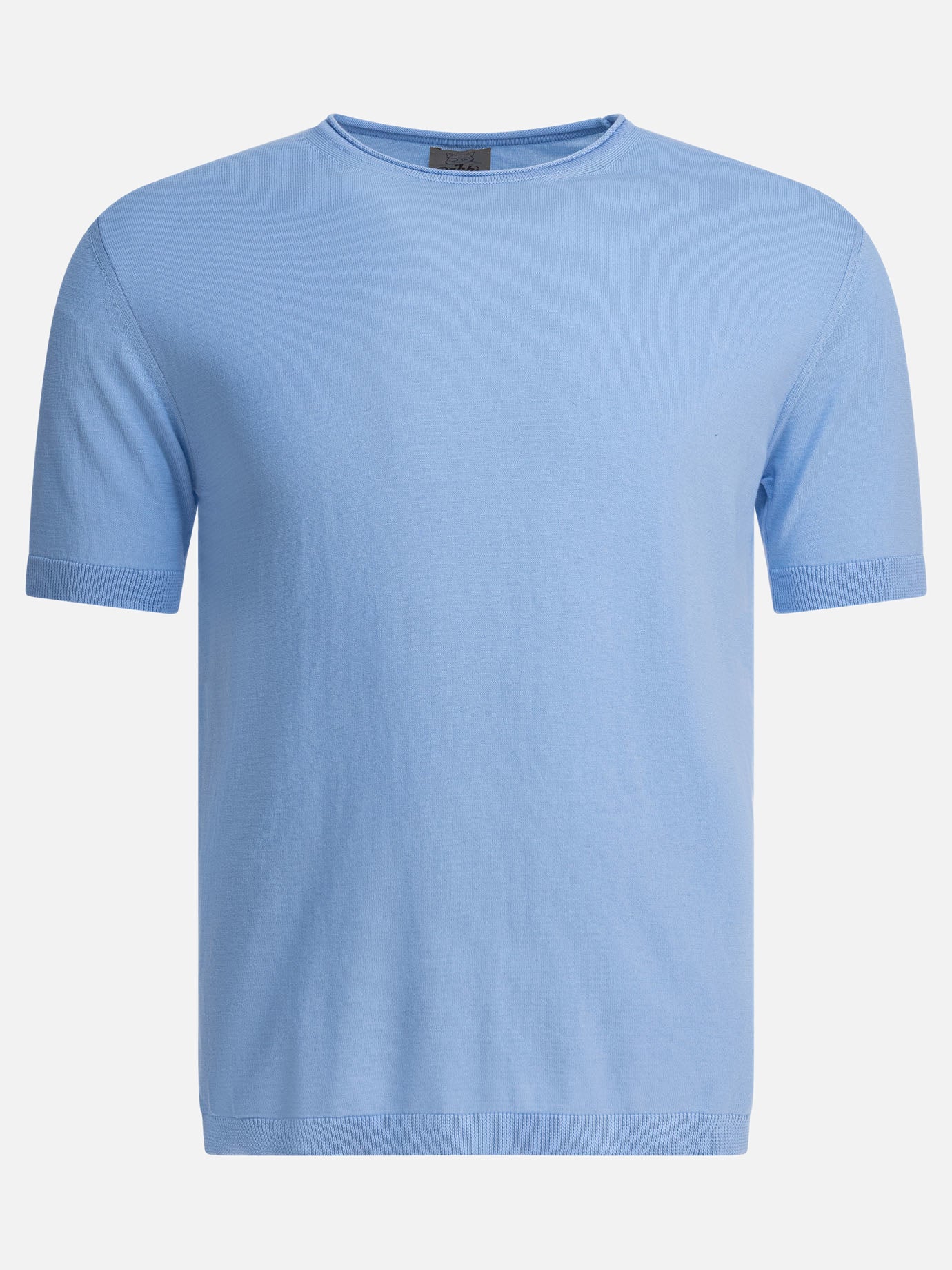 T-shirt girocollo Solid colour  Azzurro - Rakkì Uomo | PDP | VIETTI Online Store | Zoom-Modal
