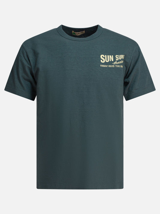 T-shirt girocollo Logo  Verde - Sun Surf Uomo | PLP | VIETTI Online Store 
