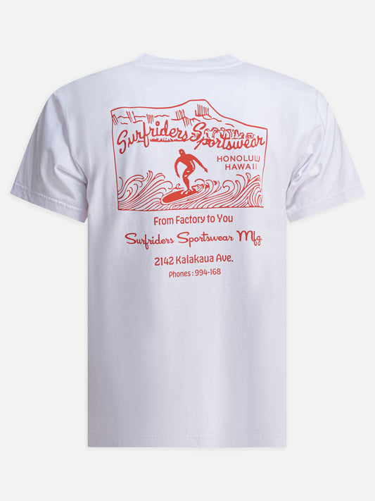 Crewneck t-shirts Logo  White - Sun Surf Men | PDP | VIETTI Online Store | 2
